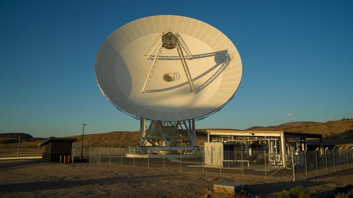 La NASA renforce son réseau de communication avec une nouvelle antenne géante de 34 mètres