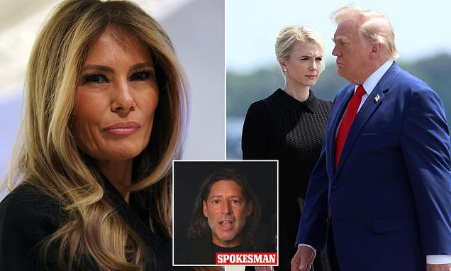 Melania Trump's team breaks silence on her husband's devoted 'human printer' aide Natalie Harp