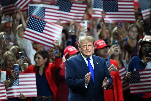 Donald Trump proposes new name for Strait of Hormuz during speech at Republican midterms convention