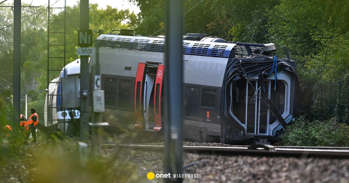 Wykolejenie pociągu w Normandii. 44 osoby ranne, śledczy podejrzewają sabotaż