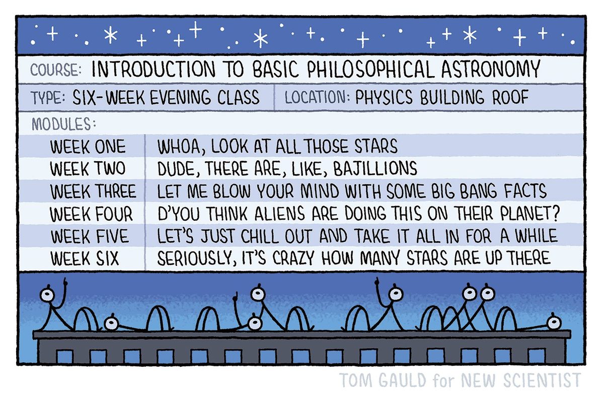 Tom Gauld on an introduction to basic philosophical astronomy