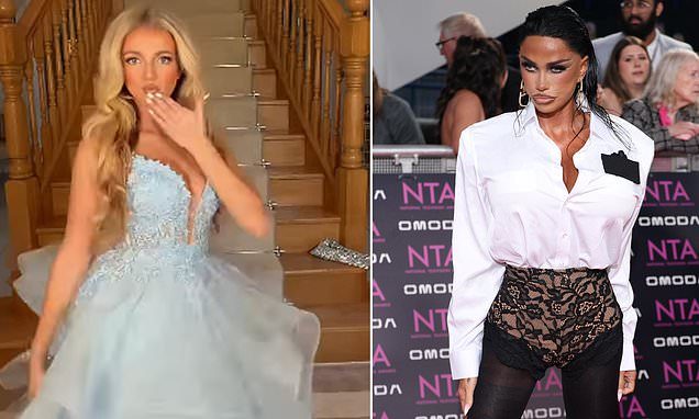Princess Andre jokes she was 'really living up to her name' after stunning appearance at the NTAs as she leaves Katie P…