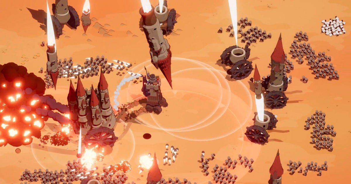 Wanderburg, a bullet heaven where you drive around a Frankensteinian hybrid of a castle and a tank, is out in early acc…