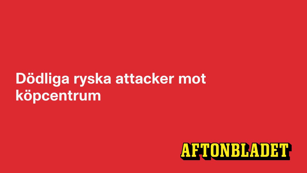 Flera döda i attack mot norra Ukraina