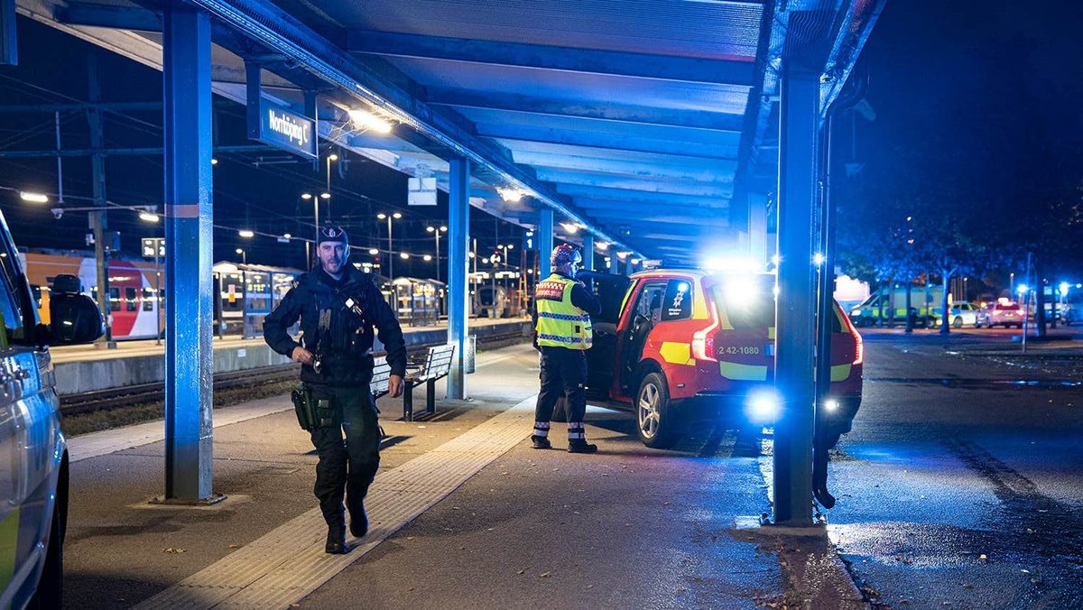En död vid Norrköpings tågstation – fick ström i sig