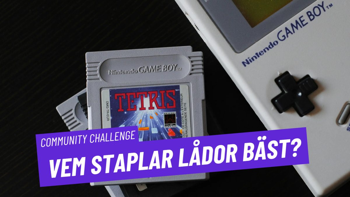 Community Challenge: Stapla lådor snabbt och effektivt