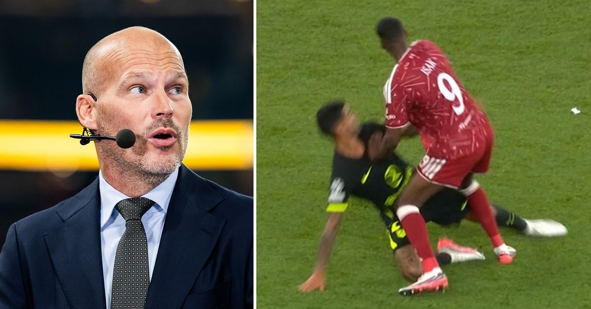 Fredrik Ljungberg rasande efter tacklingen på Alexander Isak: ”Vilket jävla spel”