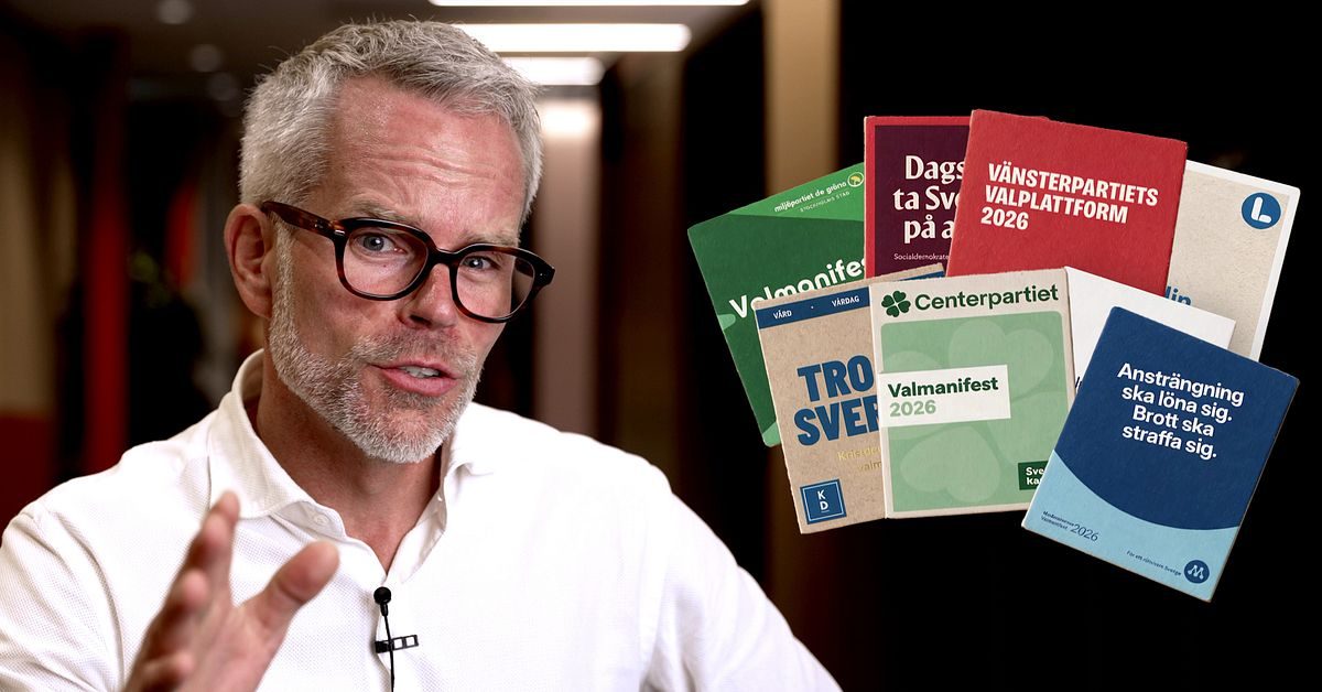 Hälften av partierna nämner inte AI i sina valmanifest