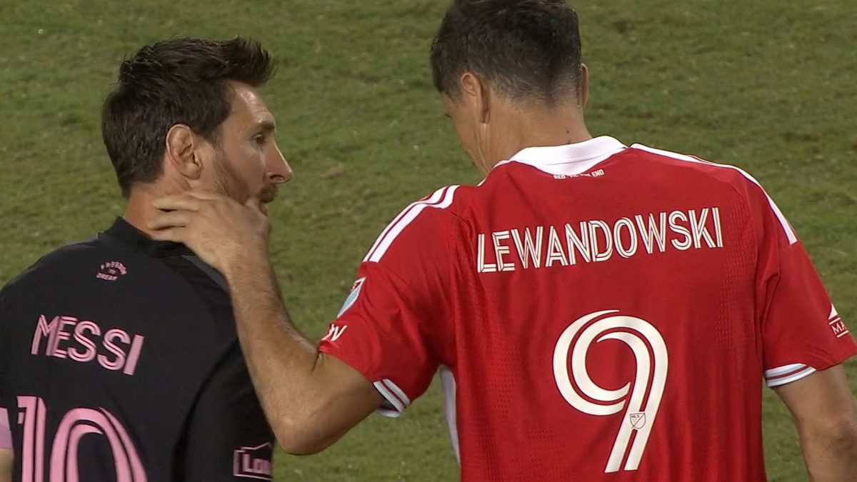 Tak Lewandowski zachował się po meczu z Interem Miami. "Dziwne bardzo"