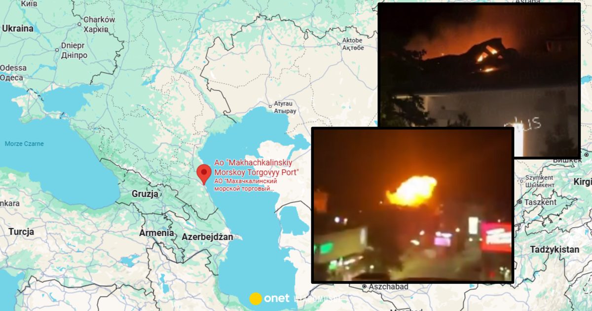 Cenny rosyjski port na celowniku Ukrainy. Nocne eksplozje [WIDEO]