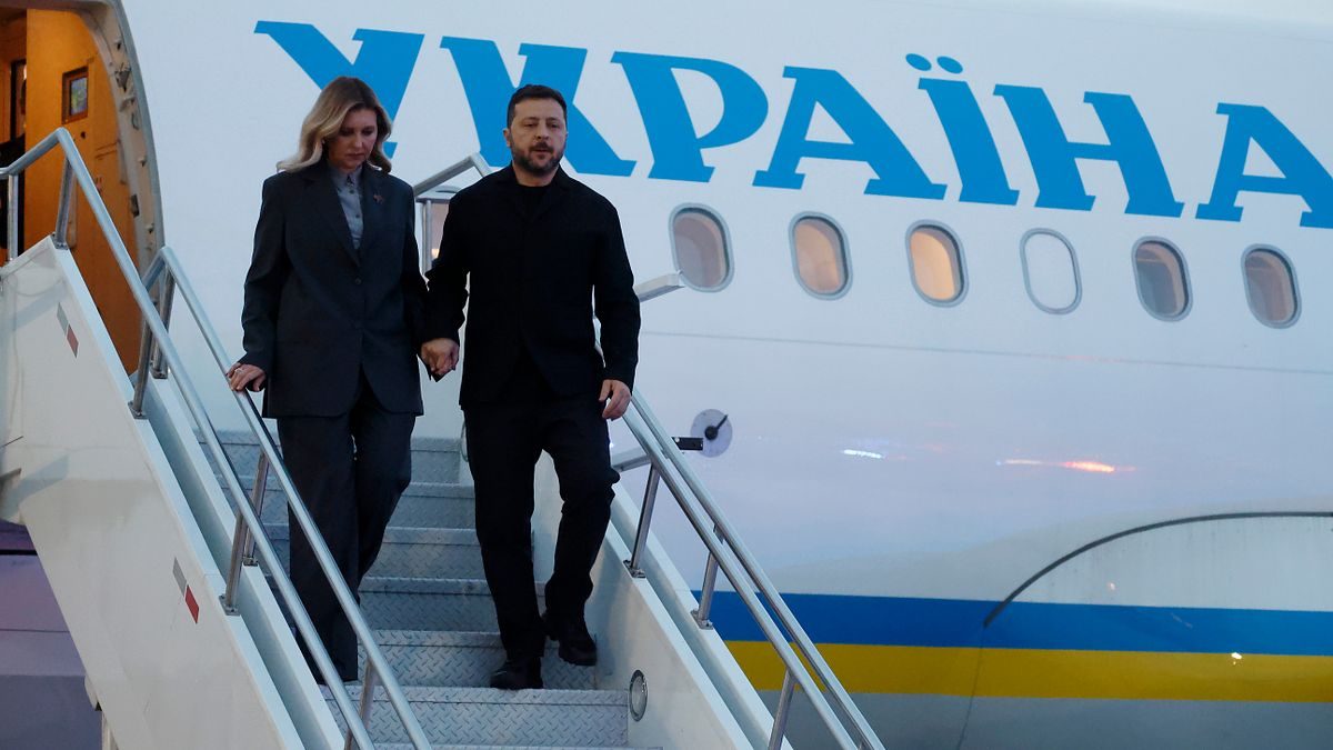 Zelenskyj träffar Carney i Kanada