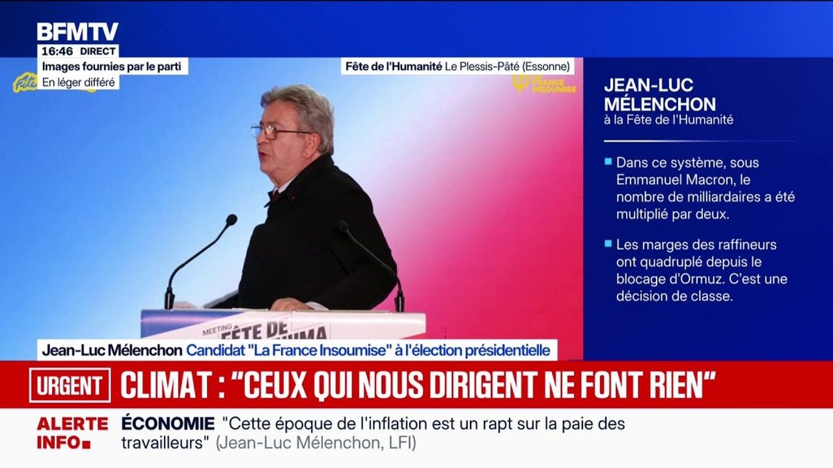 Pouvoir d'achat: "Il y a des mesures d'urgence à prendre [...] D'abord, le blocage des prix et le blocage des marges",…