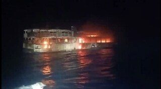 Philippines : au moins cinq morts et des dizaines de disparus dans l’incendie d’un ferry