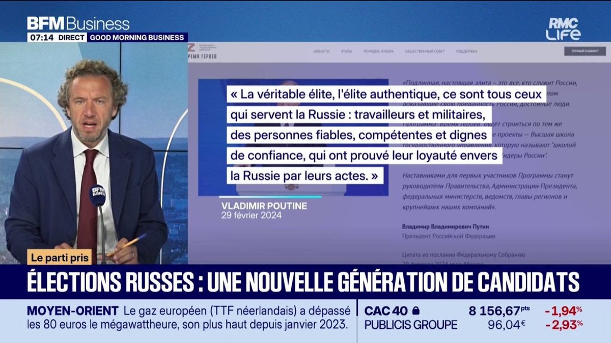 Elections russes : une nouvelle génération de candidats