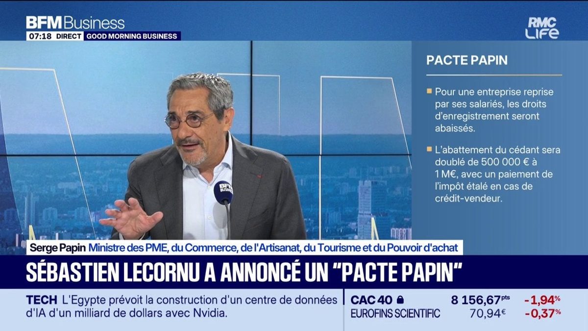 Sébastien Lecornu a annoncé un "pacte Papin"