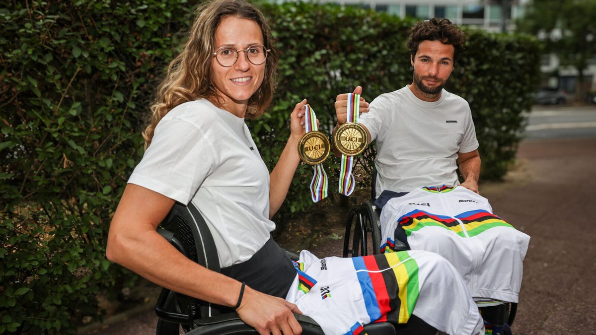 Anaïs Vincent et Florian Jouanny, l’amour et l’or ensemble en handbike : « Un jour, je lui ai envoyé un message privé… »
