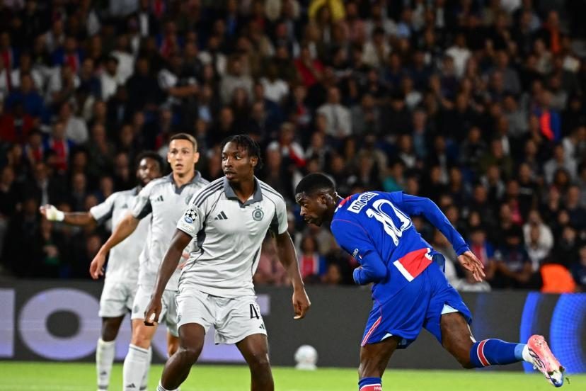 Au bon souvenir d'Ousmane Dembélé, Ballon d'Or en titre et auteur d'un doublé et de deux passes décisives avec le PSG c…