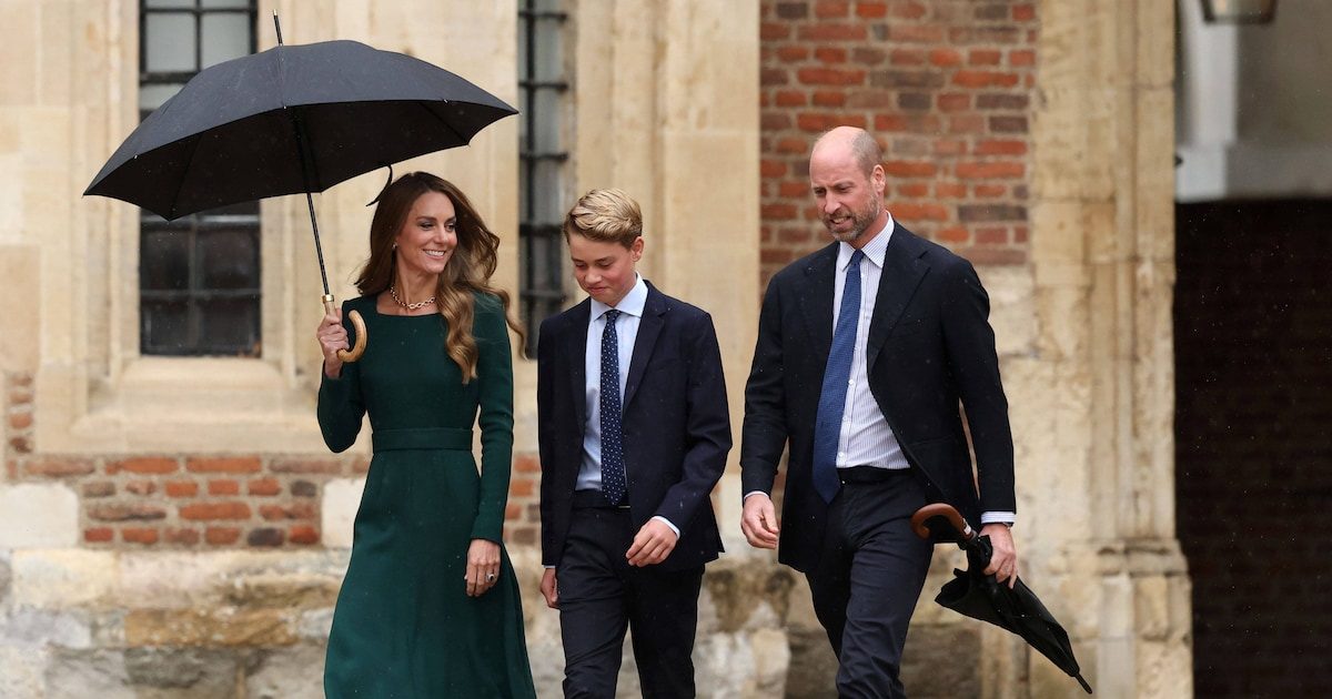Prinz Georges erster Schultag am Eton College: Rührende Parallele zu Prinz William früher