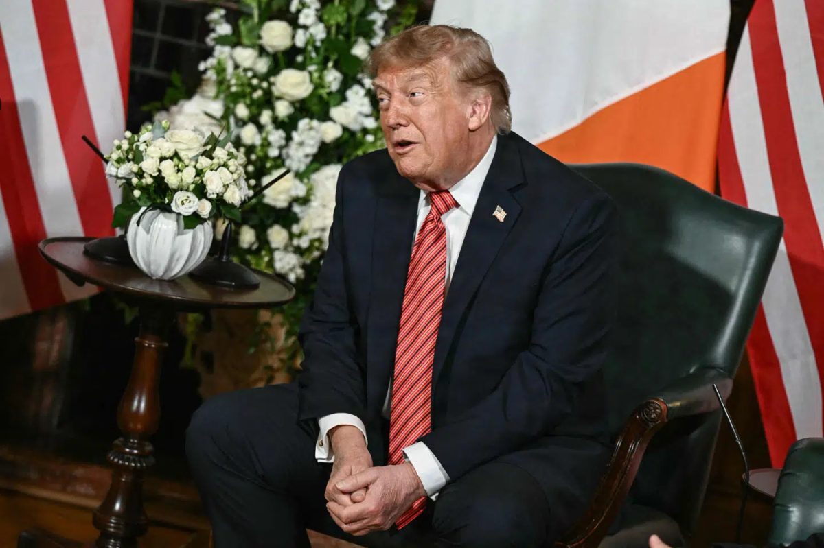Trump kalder tanken om et forenet Irland fantastisk