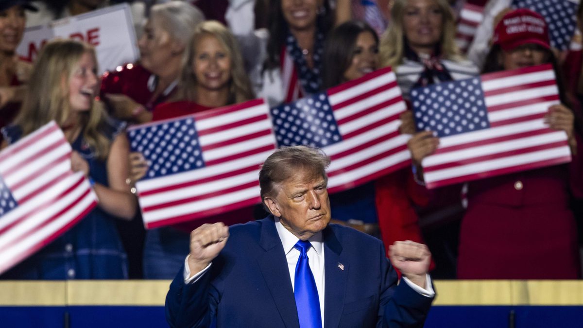 Donald Trump belooft kiezers duizenden dollars bij winst Republikeinen: ’Doe alsof ik op stembiljet sta’