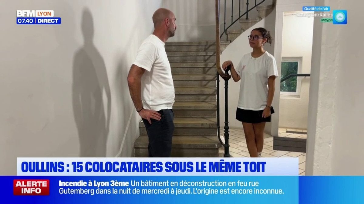 À Oullins-Pierre-Bénite, une habitation accueille 15 colocataires sous le même toit