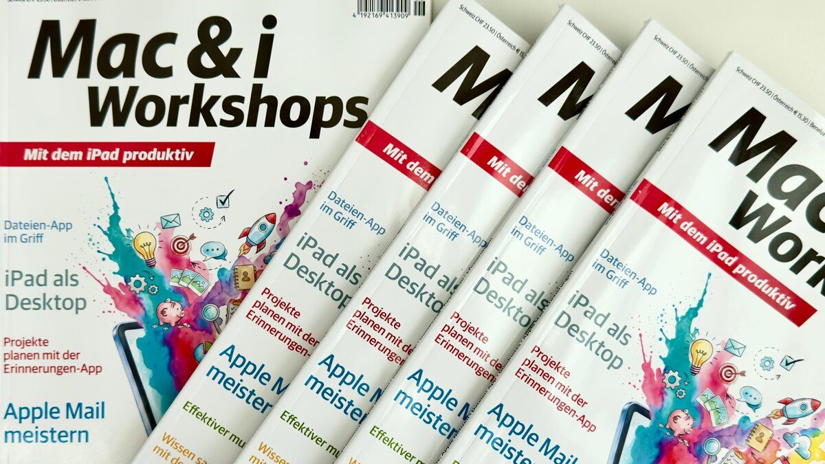heise-Angebot: Mac & i Workshops jetzt vorab im heise-Shop erhältlich