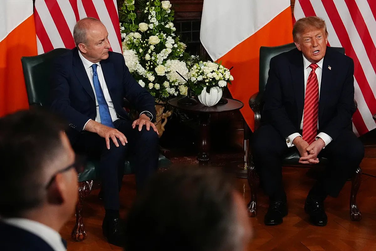 Bofetada a Reino Unido: Trump defiende la unificación de Irlanda y pone en cuestión la soberanía británica de las Malvi…