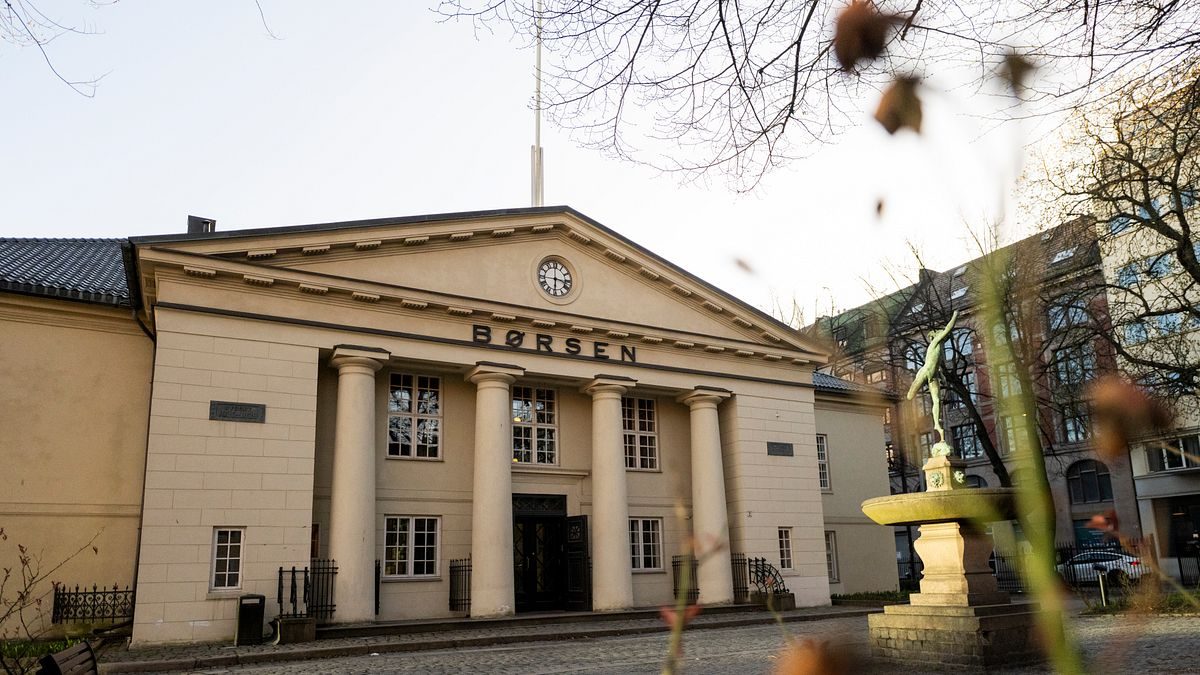 Oslo Børs åpner ned