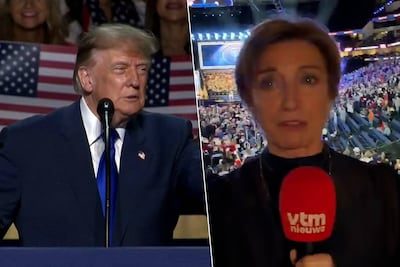 KIJK. “President speecht zo lang dat veel mensen hier al vertrokken zijn”: Amerikacorrespondent Greet De Keyser vanop R…