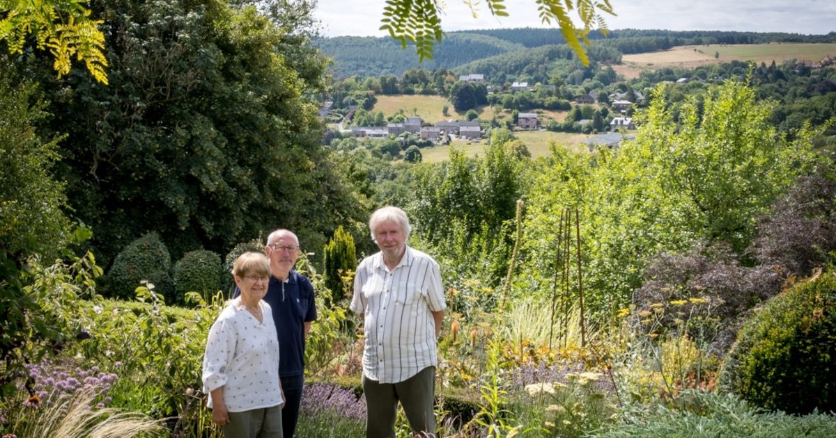 Un fabuleux jardin en province de Liège