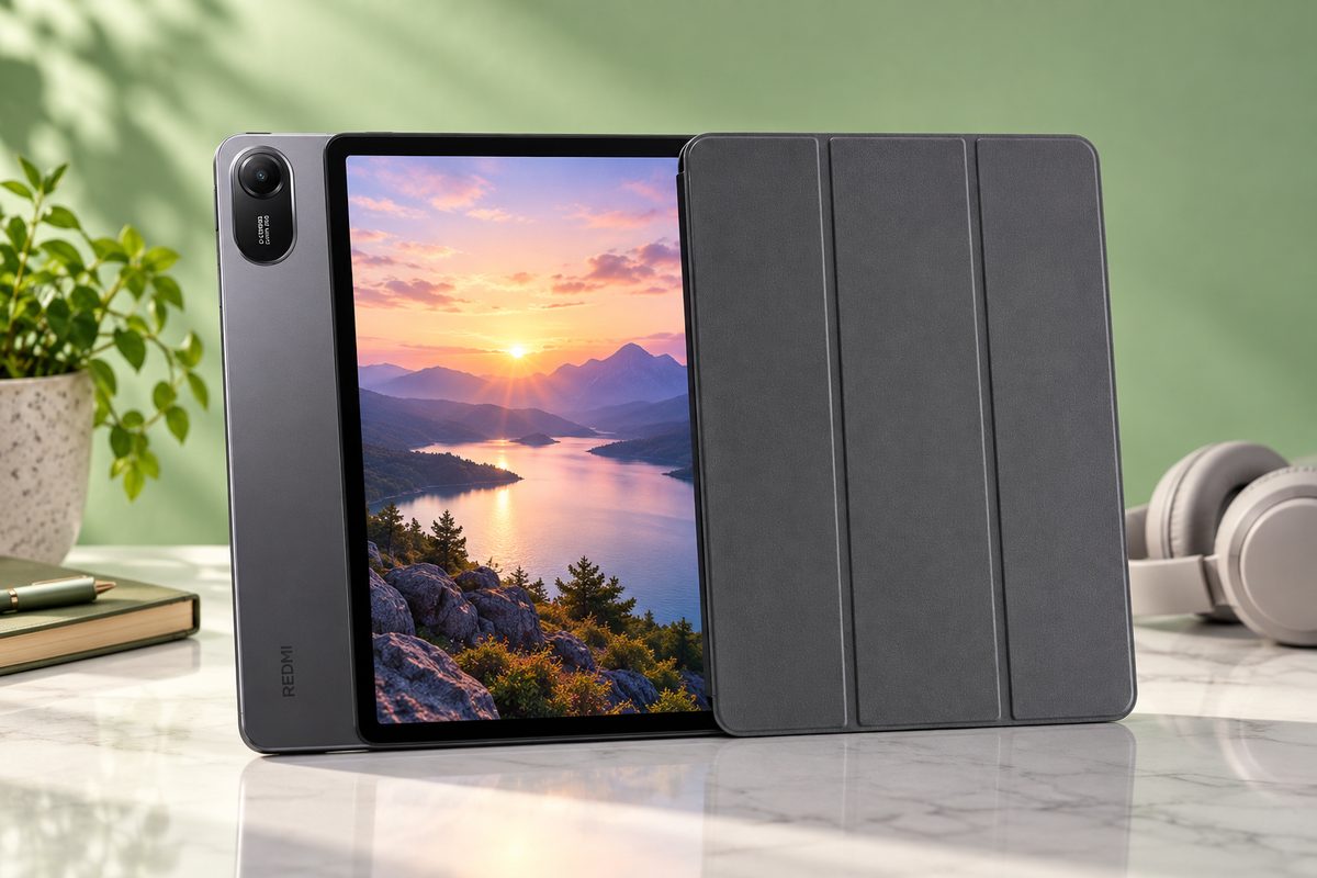 Xiaomi Redmi Pad 2 con cover a 239,90€, 256GB per studio e streaming