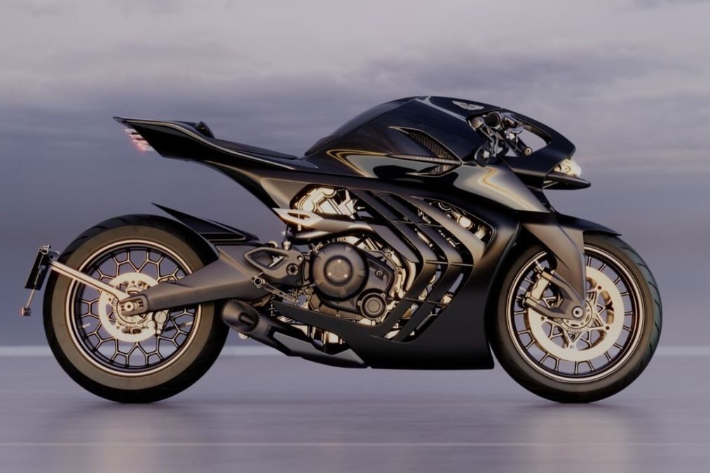 La moto stradale di Aston Martin, eleganza pura e potenza da sballo