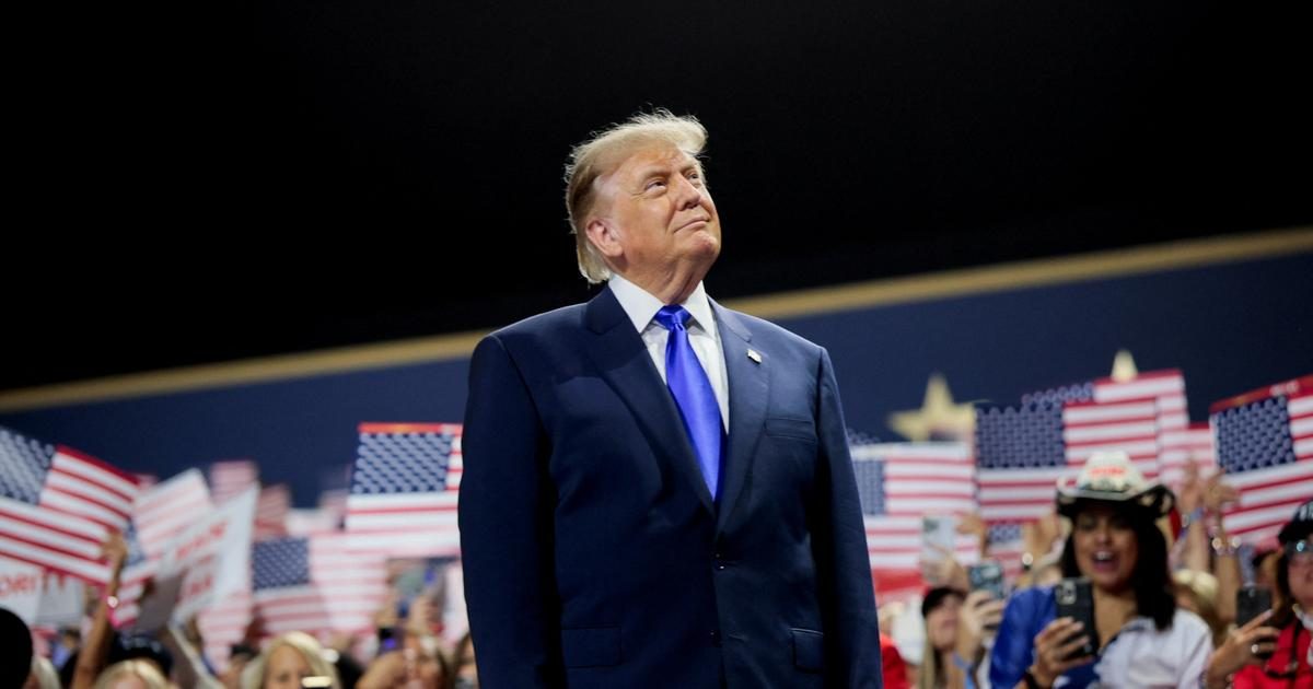 Promesse de 5 000 dollars pour chaque Américain, attaques contre les démocrates « fous » : Donald Trump se place au cen…