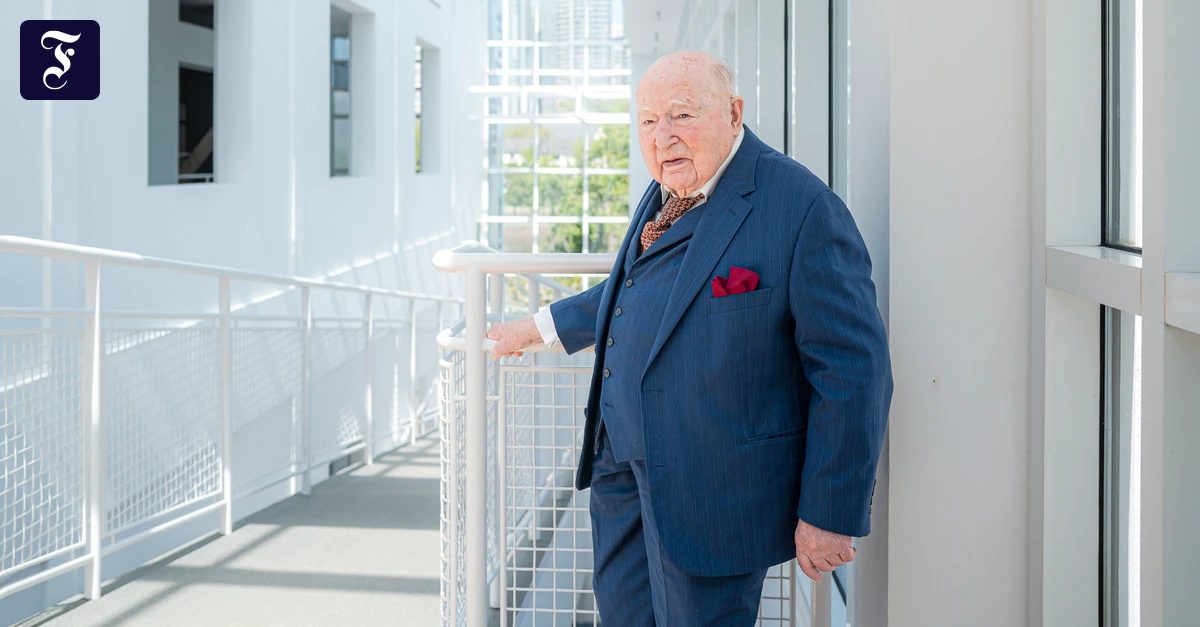 Ernst Gerhardt wird 105: Der politische Kaiser von Frankfurt