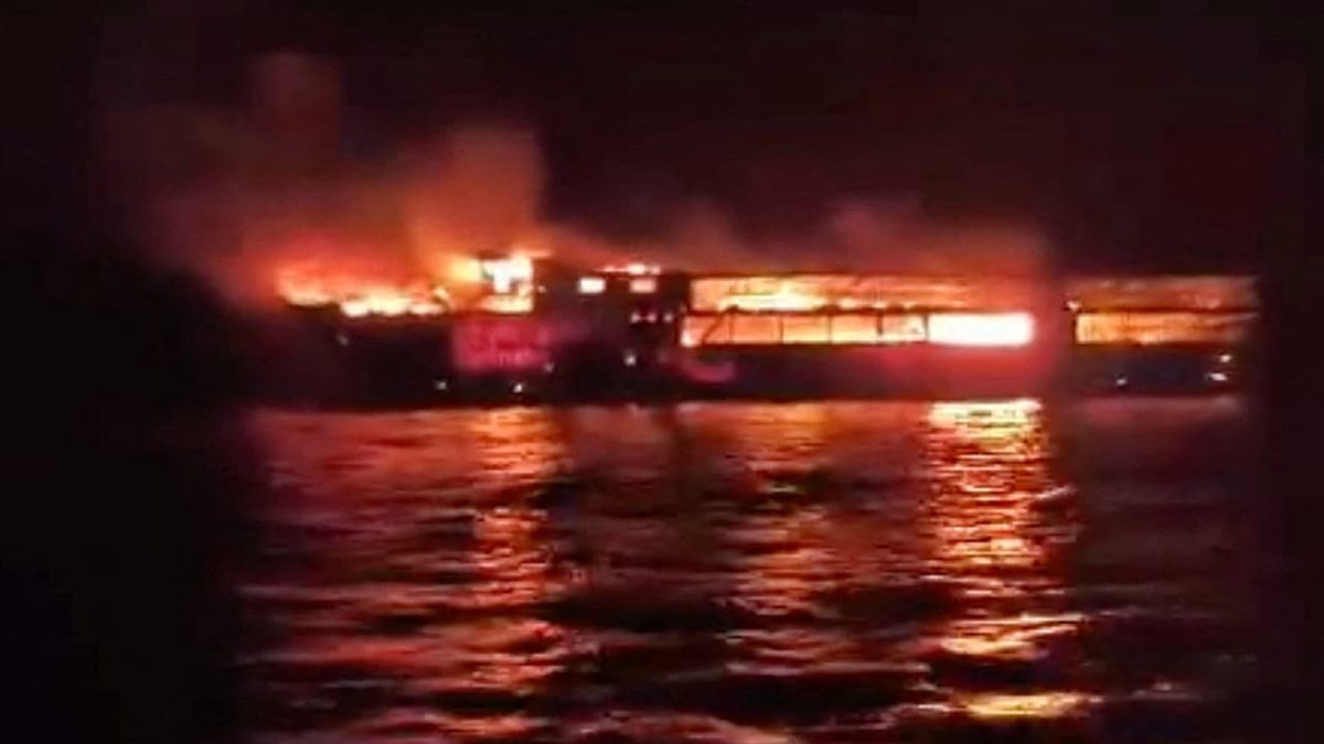 Drama vor den Philippinen - Fünf Tote bei Feuer auf Fähre