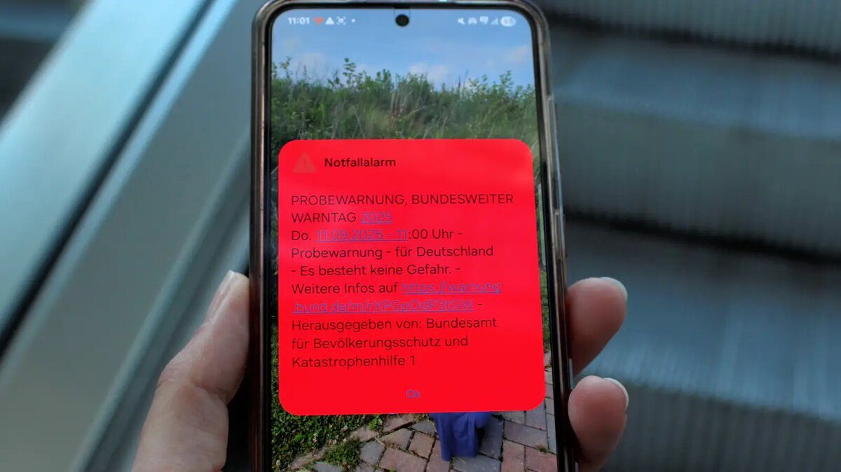 Bundesweiter Warntag am 10. September: Sirenen und Handy-Alarm im Test