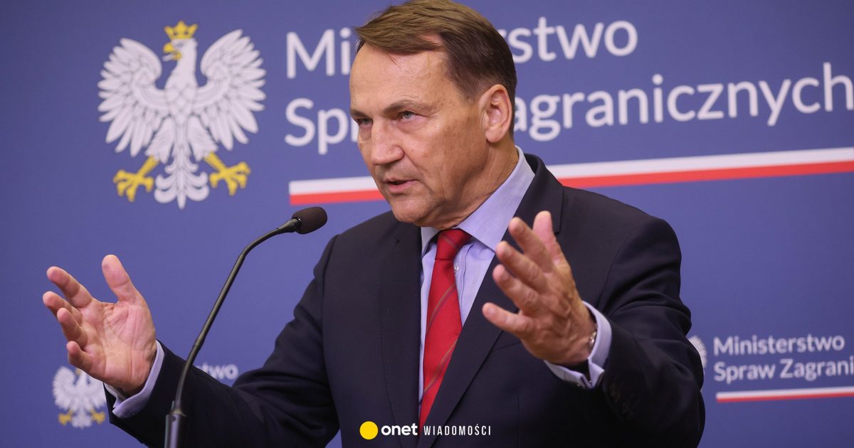 Tak Radosław Sikorski chce zwiększyć bezpieczeństwo Europy. Mówi o "osobach wysokiego ryzyka"