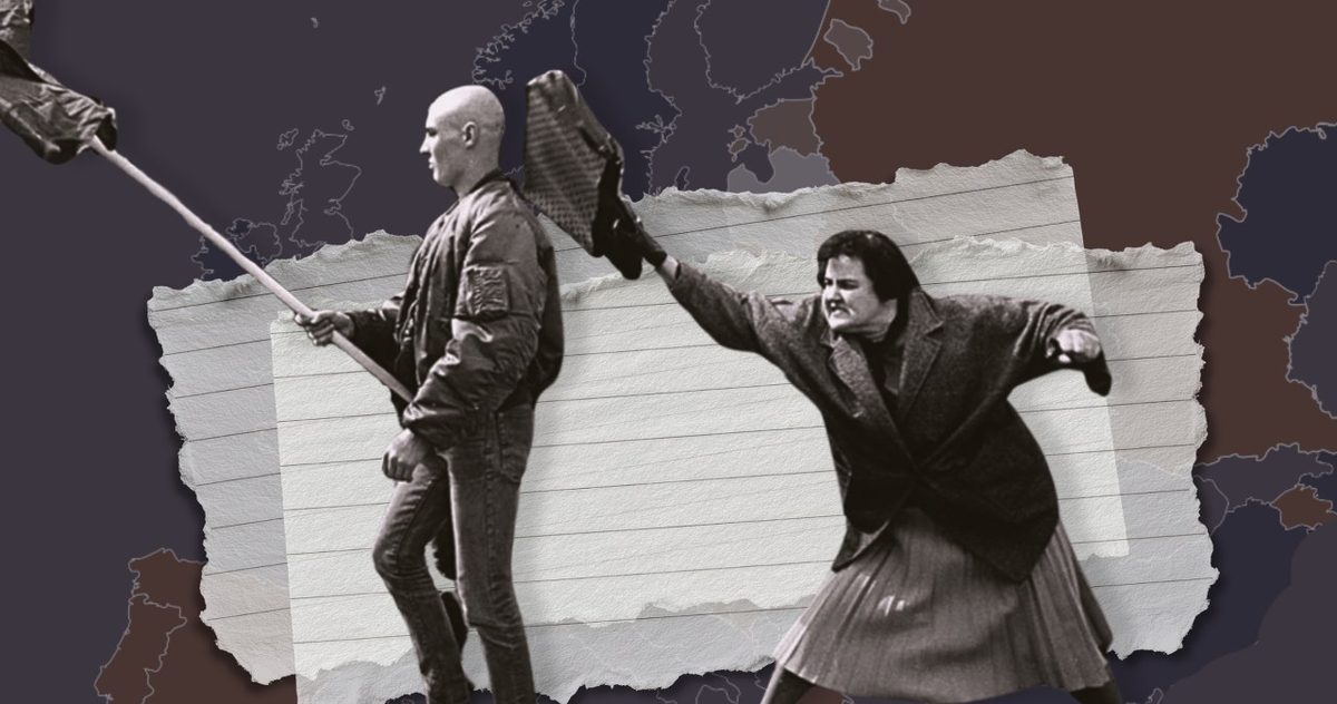 Biedni polscy nacjonaliści patrzą na niemiecki nacjonalizm