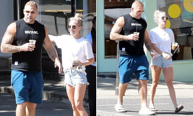 Chloe Madeley heads out for coffee with ex James Haskell after admitting she was 'happier than she'd been in years' whi…