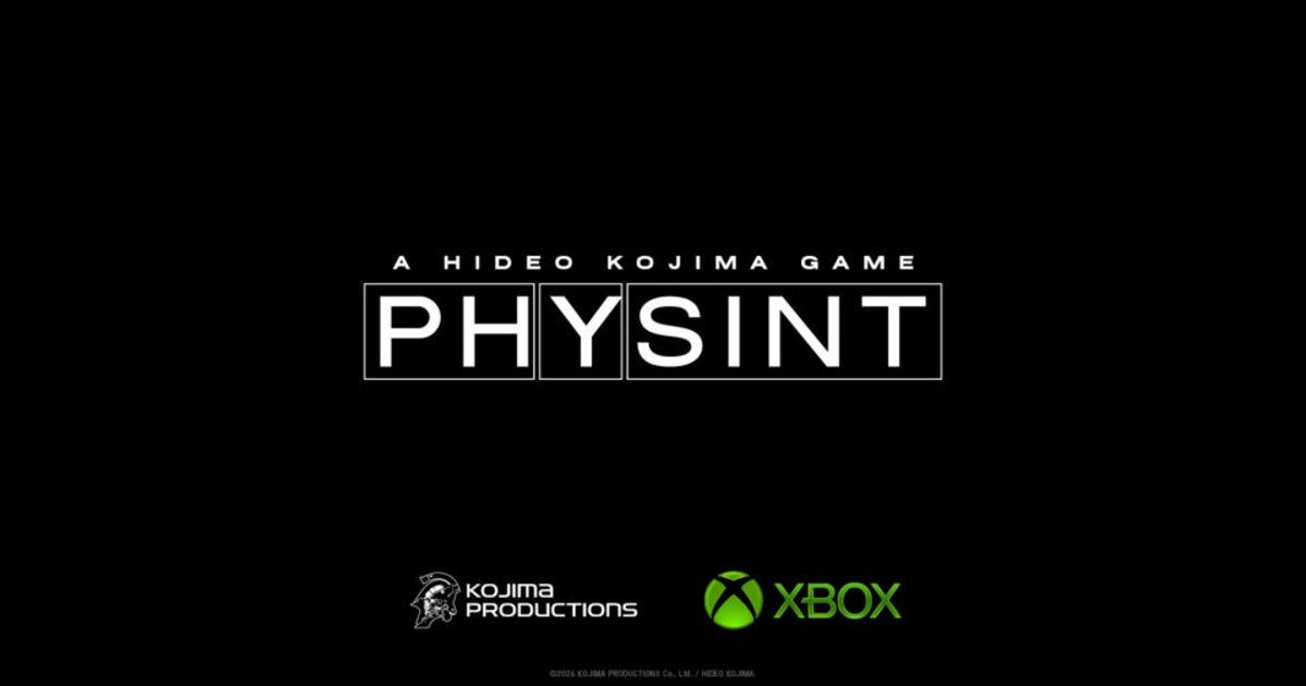 Xbox to publish Kojima Productions' Physint after it "unexpectedly received notice" from PlayStation that it would canc…