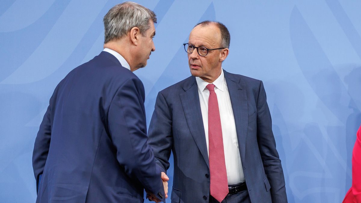 Markus Söder springt Friedrich Merz bei: CSU-Chef schließt Kanzlersturz aus