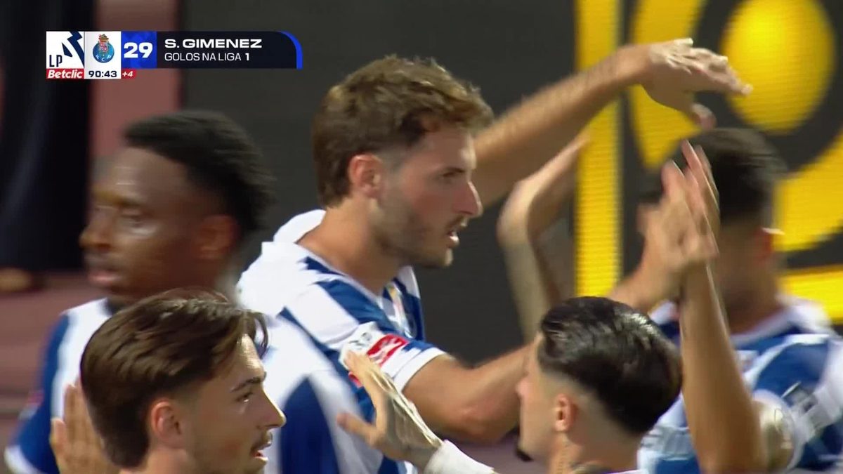 Scoring for Santiago Gimenez