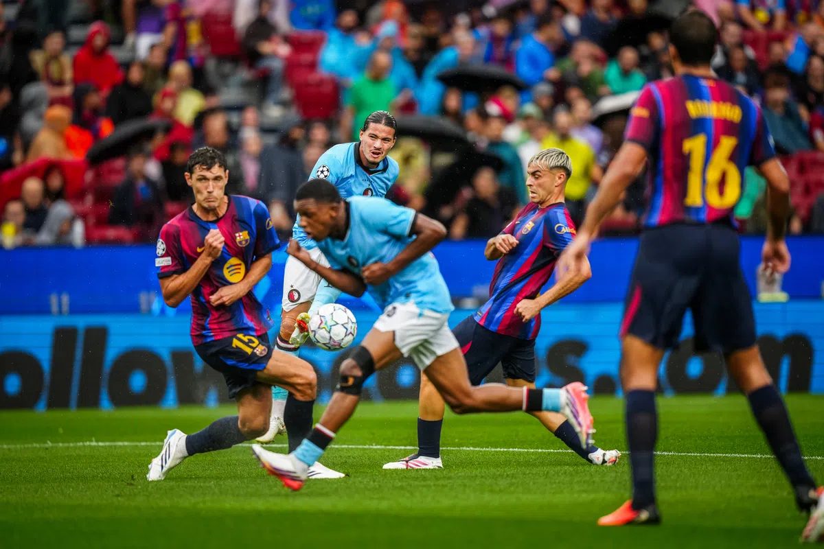 'Nog voor de aftrap tegen Barça, hielden ze bij Feyenoord al hun hart vast'