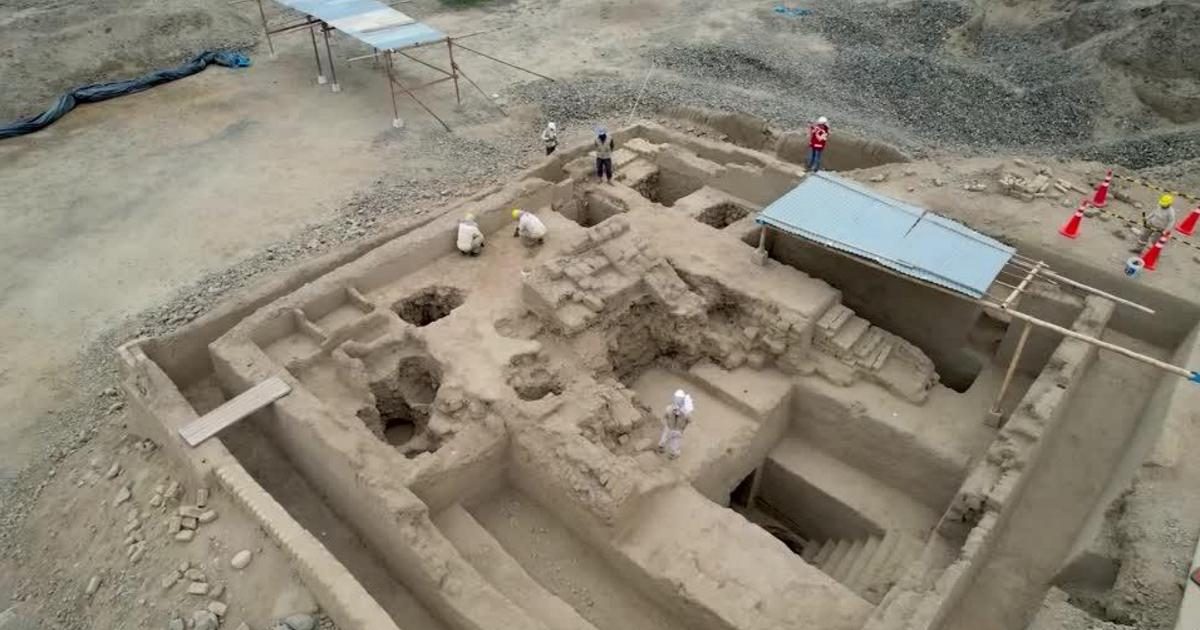 Perù, scoperta un'area funeraria intatta risalente alla civiltà pre-incaica Chimù