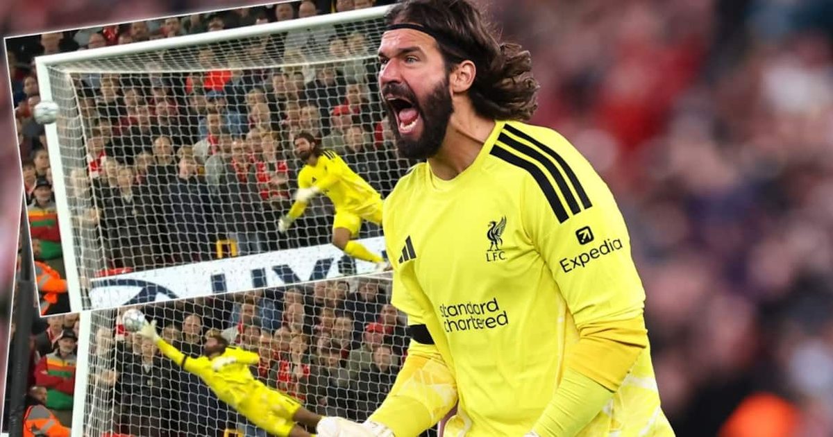 Alisson, la parata in Liverpool-Atletico è fantastica. VIDEO