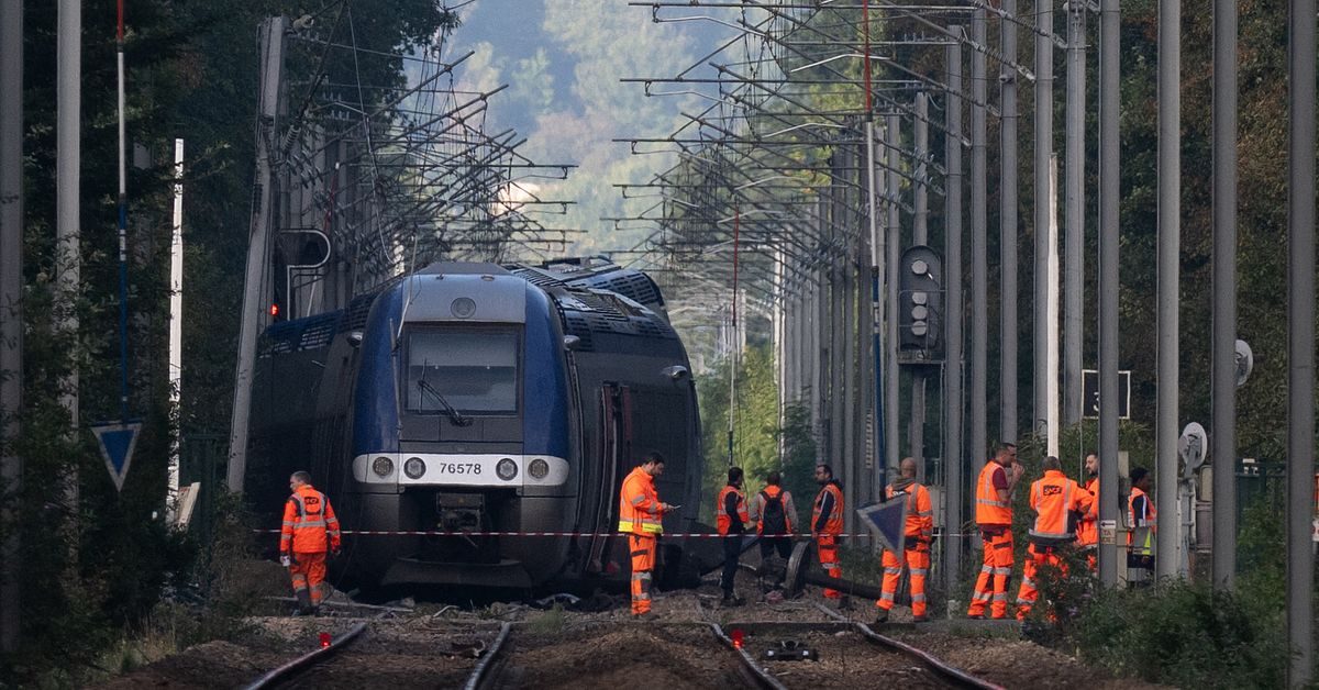 Tågolycka i Frankrike: Polis misstänker sabotage