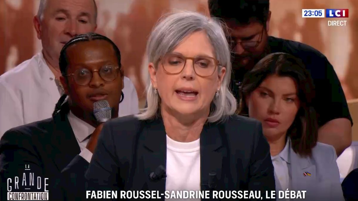 En direct sur LCI, Rousseau dénonce la présence en plateau de cet influenceur d’extrême droite