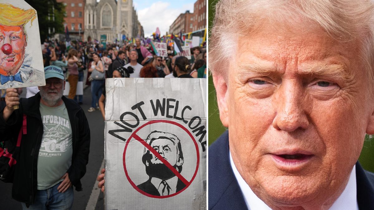 Trumps utspel på Irland: ”Kommer att ske”
