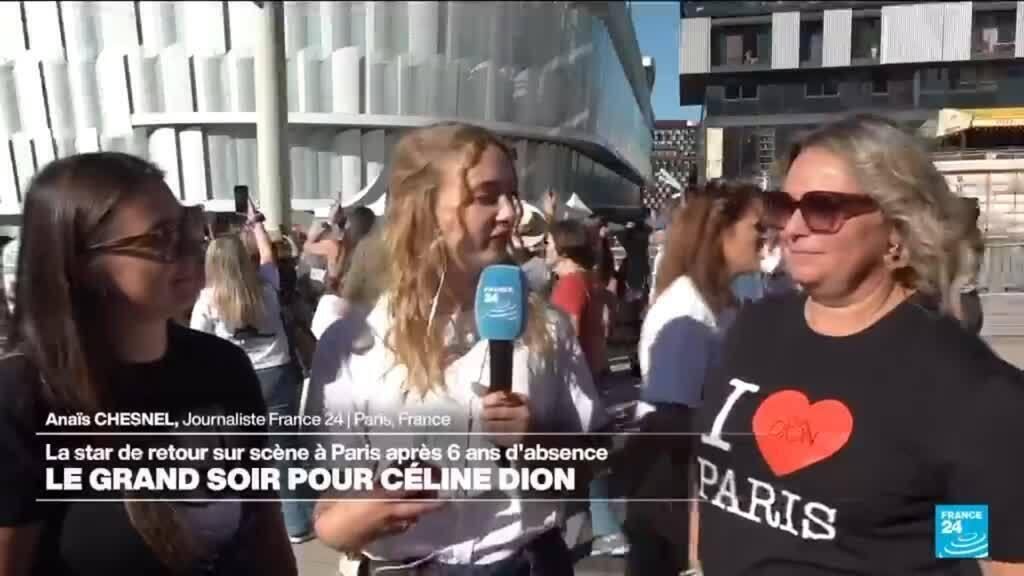 Céline Dion de retour sur scène à Paris pour un spectacle extraordinaire