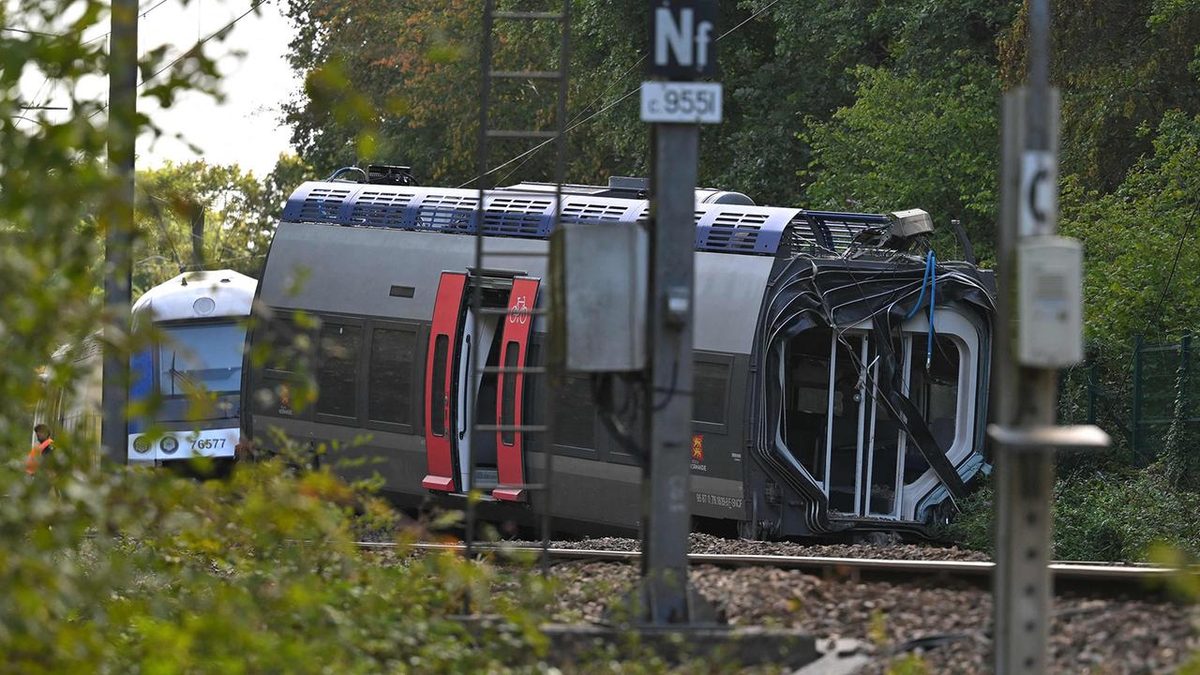 Zug entgleist in Frankreich - Ermittler schließen Sabotage nicht aus